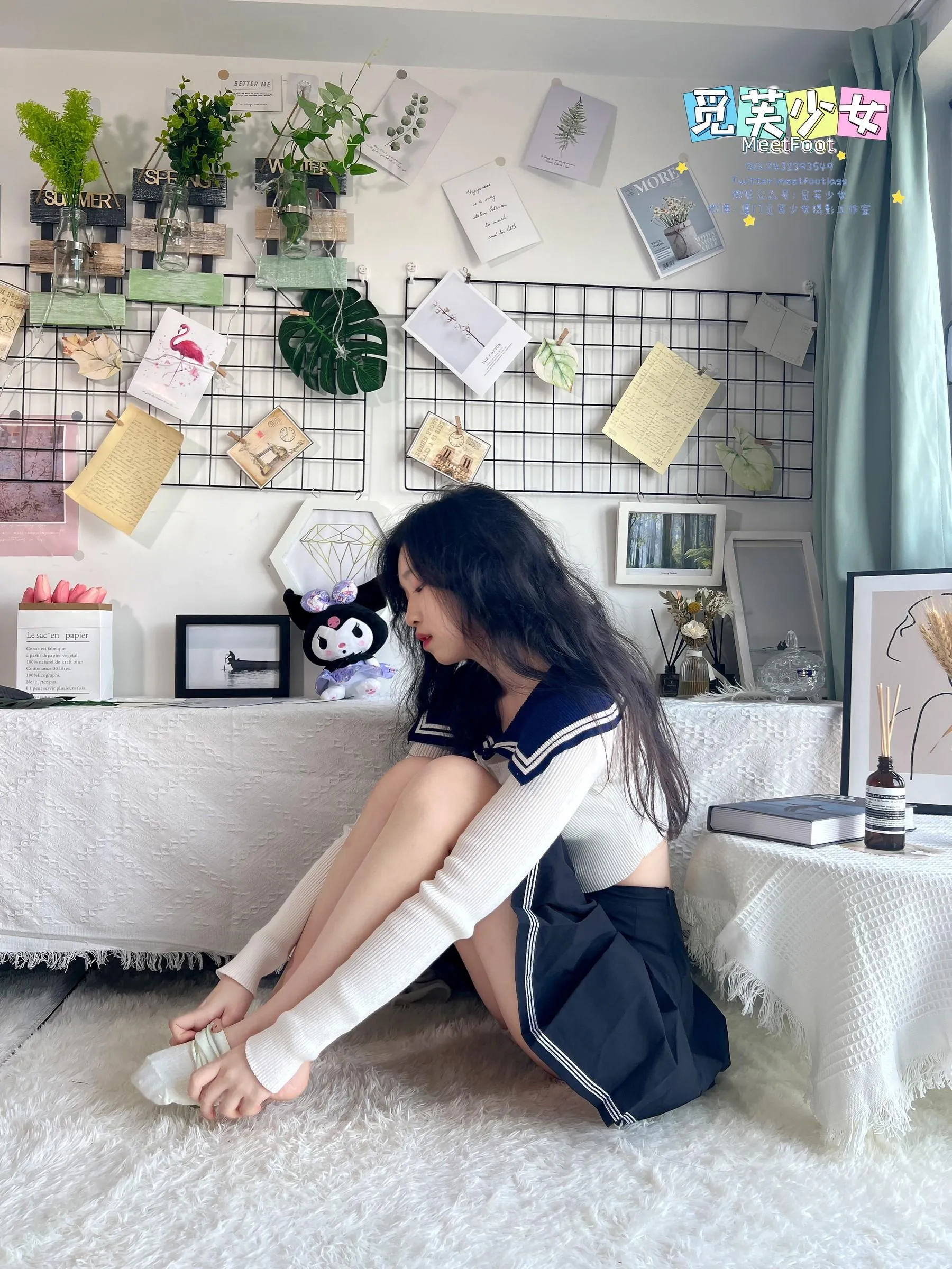 [觅芙少女]NO.018 JK短裙美少女-1 [105P]插图2